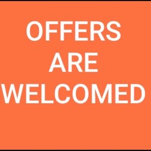 Reasonable Offers Wecome